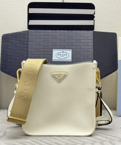 Replica Prada Saffiano Small Tote White - 1:1 premium replica handbag
