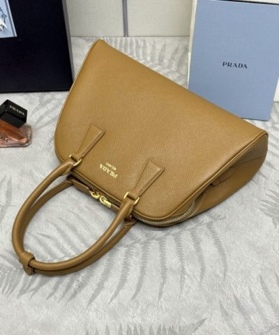 Replica Prada Large Saffiano Caramel