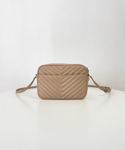 Replica YSL Lou Camera Bag Apricot