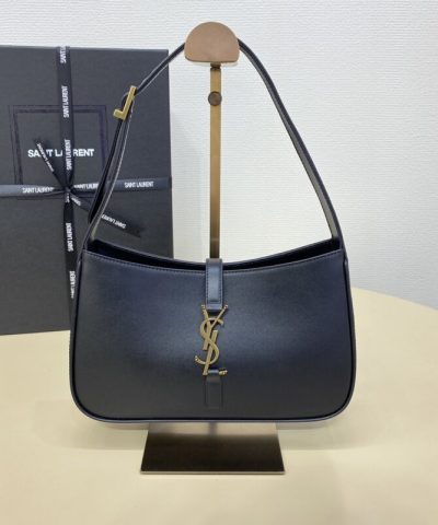 Replica YSL Le 5 A 7 Hobo Black - 1:1 premium replica handbag