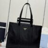 Replica Prada Antique Nappa Tote Black - premium superclone handbag