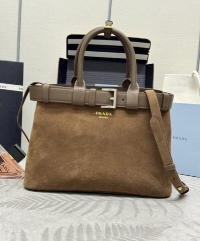Replica Prada Suede Buckle