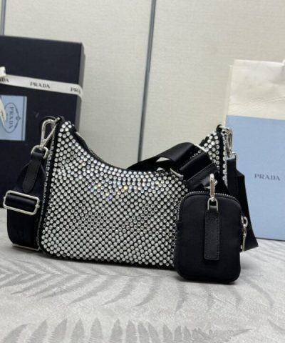 Replica Prada Re – Edition 2005 Diamond White - 1:1 premium replica handbag