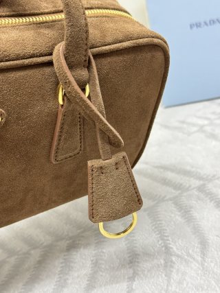 Replica Prada Hobo Suede