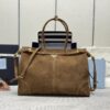 Replica Prada Large Suede - top-grade luxury bag dupe