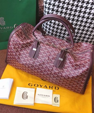 Replica Goyard Boston 45 Bordeaux - premium superclone handbag