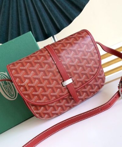 Replica Goyard Belvedere Red - high-quality designer bag dupe