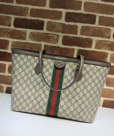 Replica Gucci Ophidia Medium Tote Beige - high-quality designer bag dupe