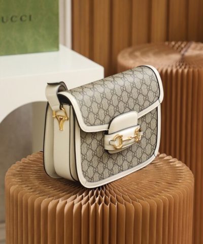 Replica Gucci Horsebit 1955 Classic Beige - top-grade luxury bag dupe