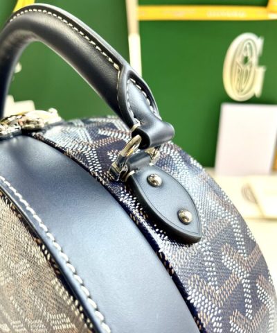Replica Goyard Alto Box Dark Blue - elite factory replica handbag