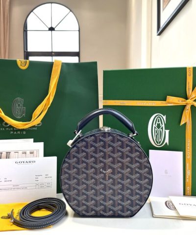 Replica Goyard Alto Box Dark Blue - 1:1 premium replica handbag