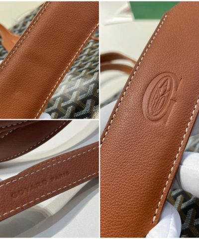 Replica Goyard Voltaire Dark Brown - top-grade luxury bag dupe