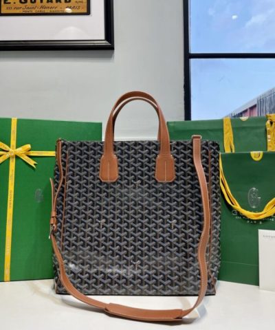 Replica Goyard Voltaire Dark Brown