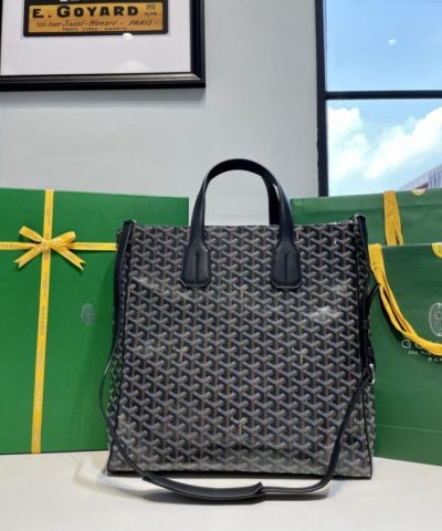 Replica Goyard Voltaire Dark Black