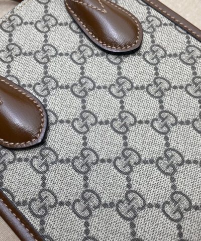 Replica Gucci Ophidia Mini Tote Bag Beige