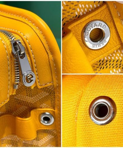 Replica Goyard Jouvence Toiletry Bag Yellow