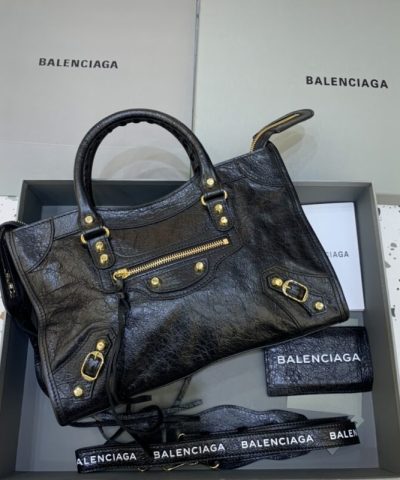 Replica Balenciaga Agneau Black - premium superclone handbag