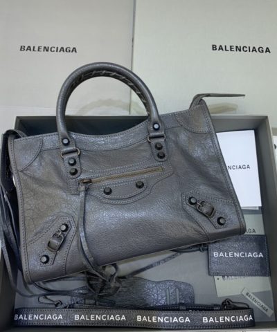 Replica Balenciaga Agneau Dark Grey