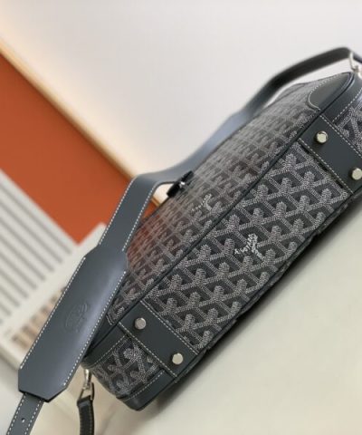 Replica Goyard Ambassade Briefcase Grey
