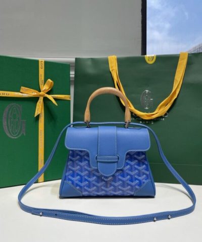 Replica Goyard Saigon Souple Mini Blue - high-end replica designer purse