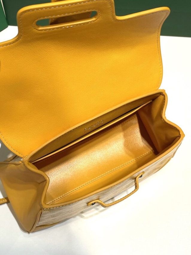 Replica Goyard Saigon Souple Mini Yellow - high-quality designer bag dupe