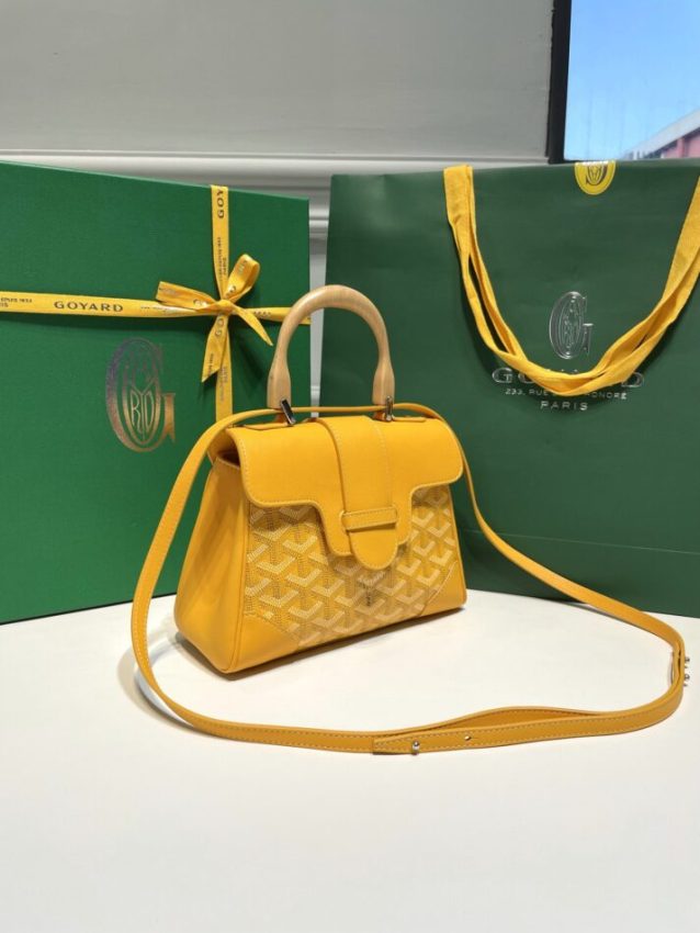 Replica Goyard Saigon Souple Mini Yellow
