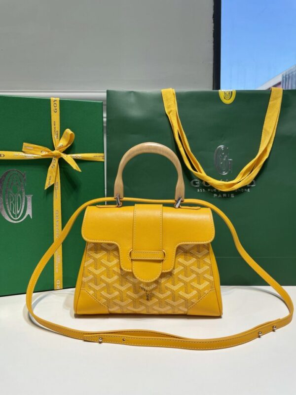 Replica Goyard Saigon Souple Mini Yellow