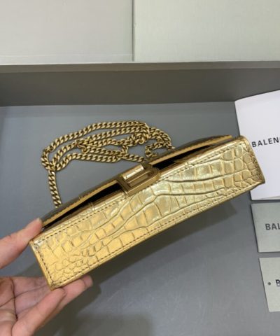 Replica Balenciaga Hourglass On Chain Gold