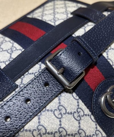 Replica Gucci Ophidia GG Small Waist Blue - affordable luxury replica bag