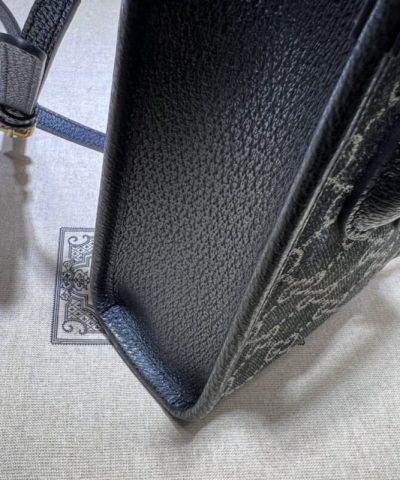Replica Gucci Ophidia Mini Tote Bag Black Denim