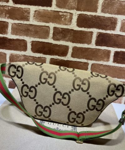 Replica Gucci Double G Waist Bag Beige