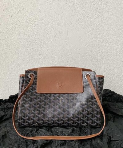 Replica Goyard Rouette Souple Brown - affordable luxury replica bag