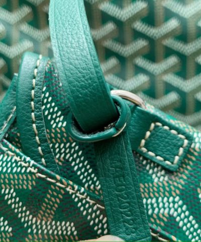 Replica Goyard Boheme Green - top-grade luxury bag dupe