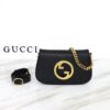 Replica Gucci Blondie Leather Black - premium superclone handbag