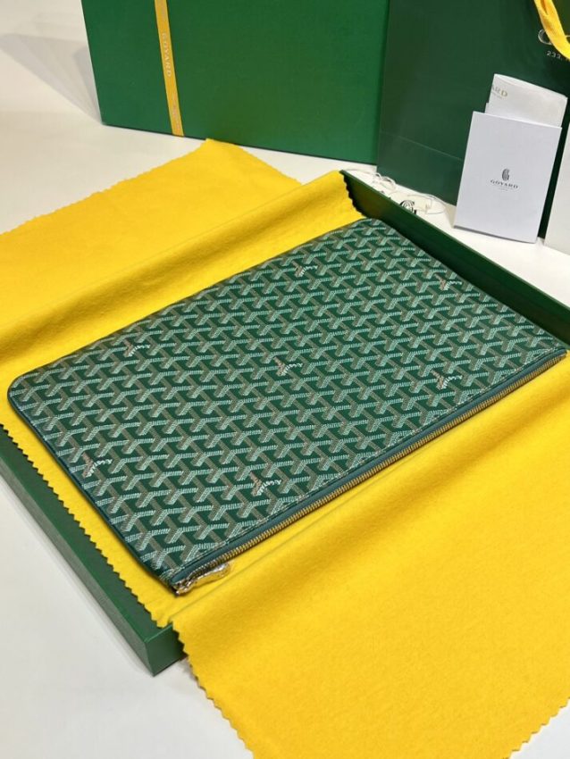 Replica Goyard Senat MM Green - 1:1 premium replica handbag