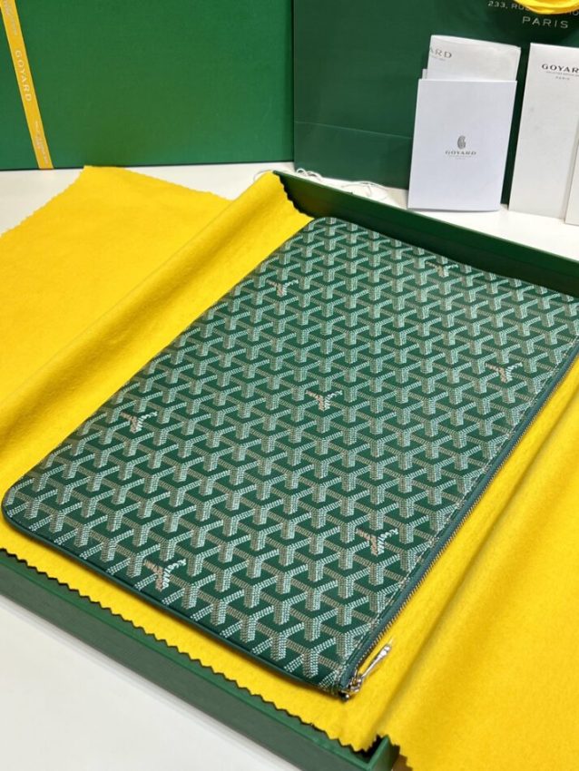 Replica Goyard Senat MM Green - premium superclone handbag