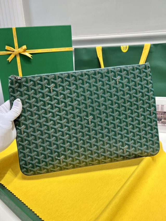 Replica Goyard Senat MM Green - premium superclone handbag