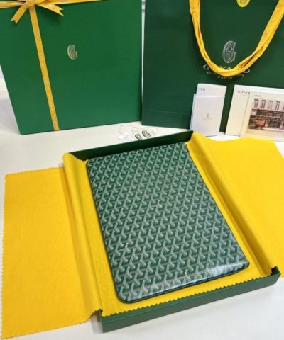 Replica Goyard Senat MM Green