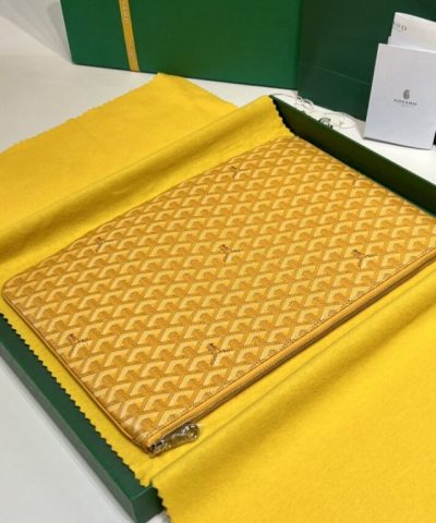 Replica Goyard Senat MM Yellow - top-grade luxury bag dupe