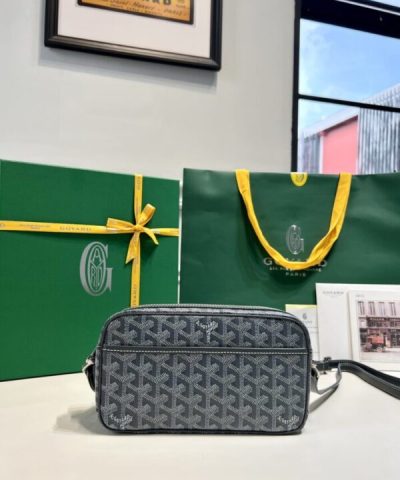 Replica Goyard Cap Vert Red Grey - top-grade luxury bag dupe