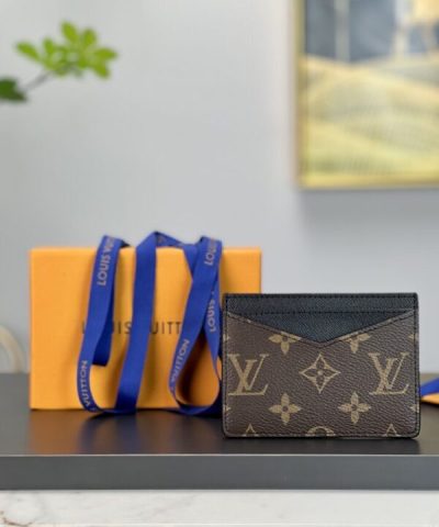 Louis Vuitton Card Holder Brown - top-grade luxury bag dupe