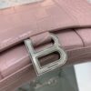 Replica Balenciaga Hourglass On Chain Pink - high-end replica designer purse