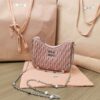 Replica Miu Miu Matelassé Crystal Pink - high-end replica designer purse