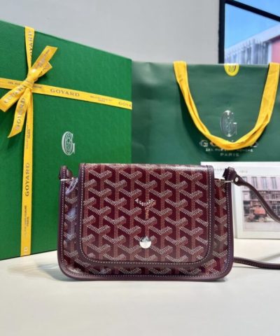 Replica Goyard Plumet Pocket Wallet Bordeaux