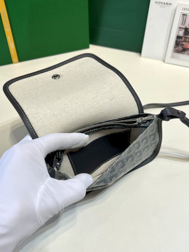 Replica Goyard Plumet Pocket Wallet Grey