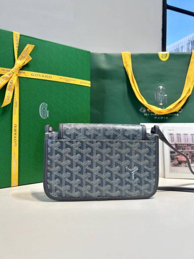 Replica Goyard Plumet Pocket Wallet Grey