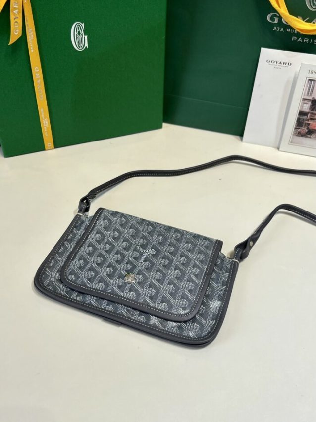 Replica Goyard Plumet Pocket Wallet Grey