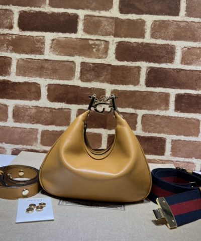 Replica Gucci Attache Canvas Brown - 1:1 premium replica handbag