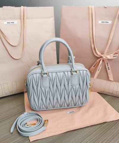 Replica Miu Miu Arcadie Medium Sky Blue