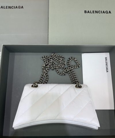 Replica Balenciaga Crush Small White